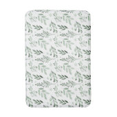 Tapis De Bain Feuilles vertes (Devant (Vertical))
