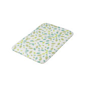 Tapis De Bain Feuilles (Vertes) (Angle)
