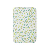 Tapis De Bain Feuilles (Vertes) (Devant (Vertical))
