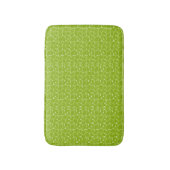 Tapis De Bain feuilles verts (Devant (Vertical))