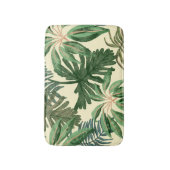 Tapis De Bain Feuilles verts (Devant (Vertical))