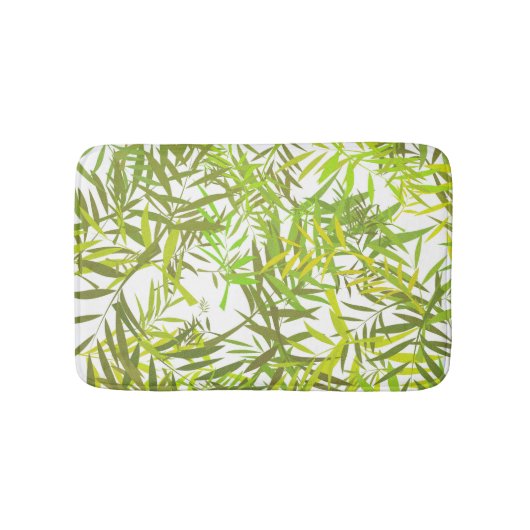 Tapis De Bain Feuilles verts (Devant)