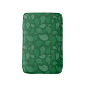Tapis De Bain Feuilles verts (Devant (Vertical))