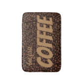 Tapis De Bain Fèves de café (Devant (Vertical))