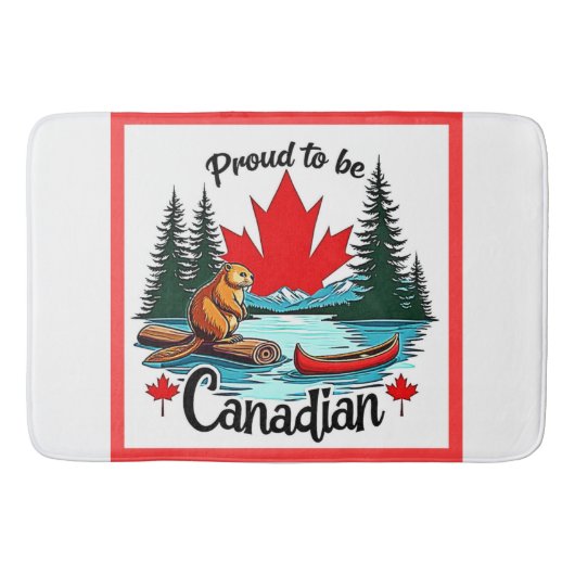 Tapis De Bain Fière nature canadienne (Devant)