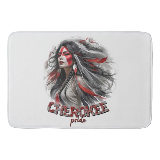 Tapis De Bain Fierté Cherokee (Devant)