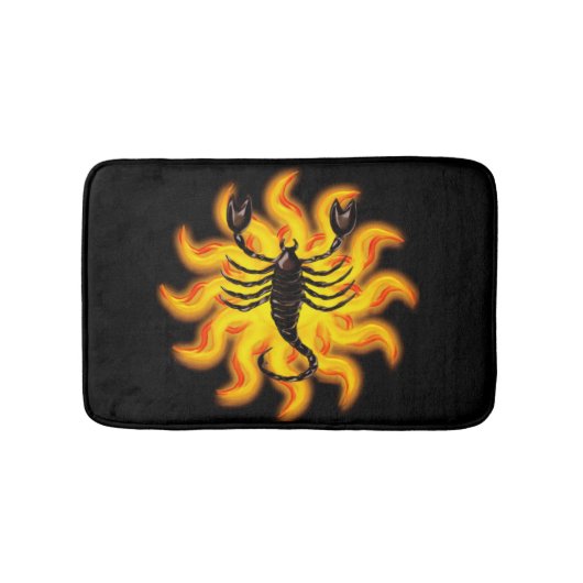 Tapis De Bain Fiery Scorpio (Devant)