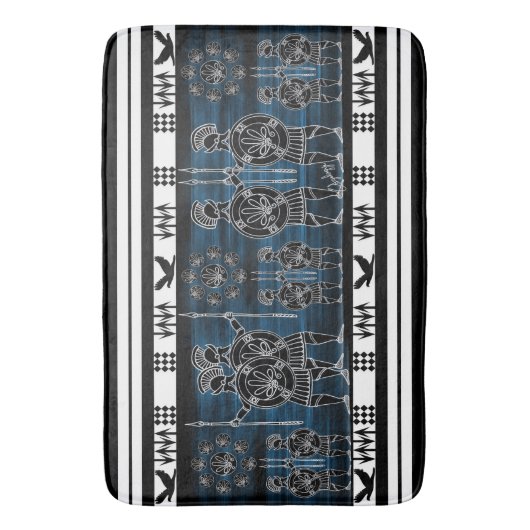 Tapis De Bain Figure de Greek (devant Vertical)