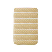 Tapis De Bain Fil de Mat de bain d'or (Devant (Vertical))