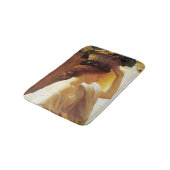 Tapis De Bain Fille avec un panier de fruits (par Frederic Leigh (Angle)