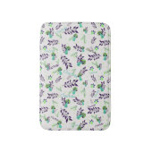 Tapis De Bain Fille Cute Fairytale Champignons Nom personnalisé  (Devant (Vertical))