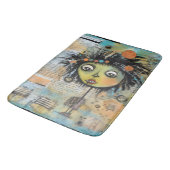 Tapis De Bain Fille de l'art du collage 7 (Angle)