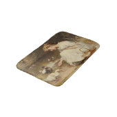Tapis De Bain Fille nourricière canards (par Frederick Morgan) (Angle)