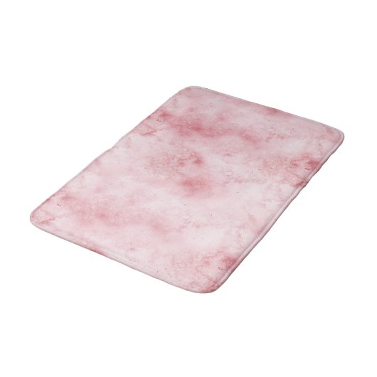 Tapis De Bain Fille rose Abstrait (Angle)