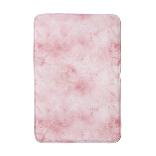 Tapis De Bain Fille rose Abstrait (Devant (Vertical))