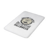 Tapis De Bain Filles comme sorcières Halloween Design Vector Vin (Angle)