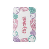 Tapis De Bain Filles de coquillages (Devant (Vertical))