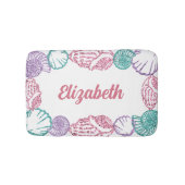 Tapis De Bain Filles de coquillages (Devant)