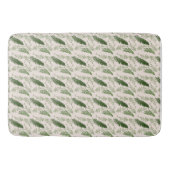 Tapis De Bain Fils vertes répéter surface motif de bain Mat (Devant)