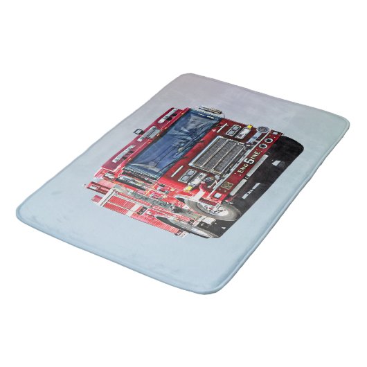 Tapis De Bain Fire Engine (Angle)