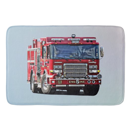 Tapis De Bain Fire Engine (Devant)