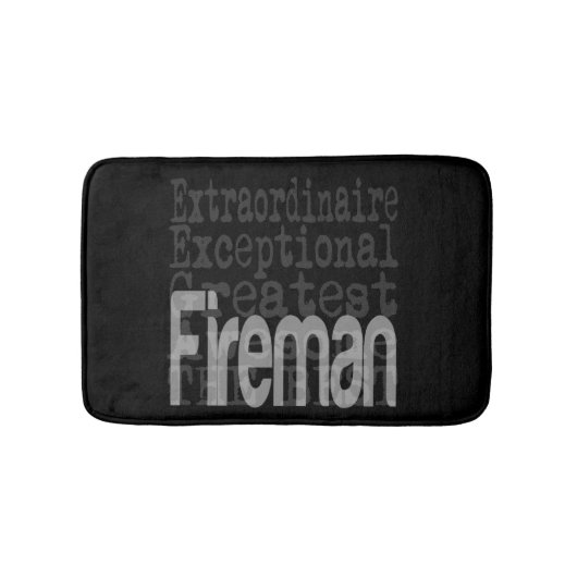 Tapis De Bain Fireman Extraordinaire (Devant)