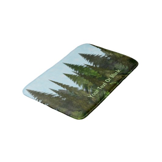 Tapis De Bain Firs fractaux (Angle)