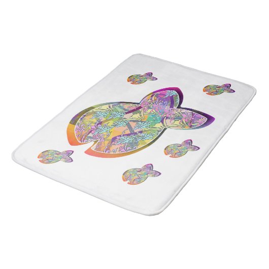 Tapis De Bain Fishy Fishy (Angle)