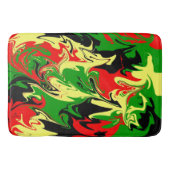 Tapis De Bain Fissures afrocentriques (Devant)