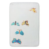 Tapis De Bain Five Butterflies (devant Vertical)