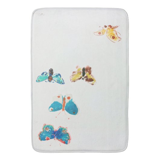 Tapis De Bain Five Butterflies (devant Vertical)