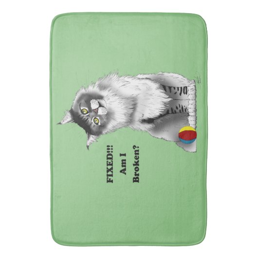 Tapis De Bain Fixed Kitty (devant Vertical)