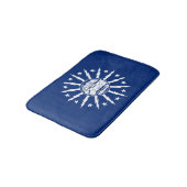 Tapis De Bain Flag of Buffalo, New York Bath Mat (Angle)