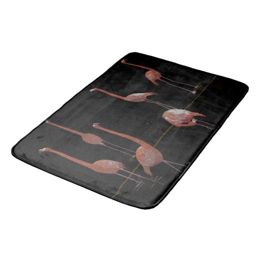 Tapis De Bain Flamant rose (Angle)