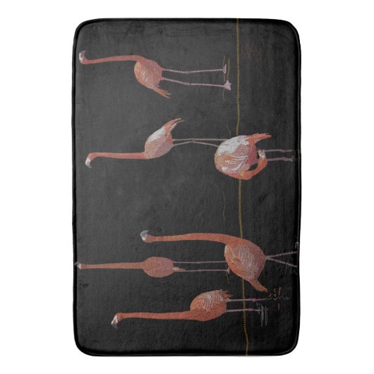 Tapis De Bain Flamant rose (devant Vertical)