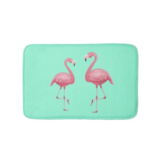 Tapis de bain Flamant rose (Devant)
