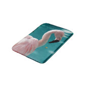 Tapis De Bain Flamant rose (Angle)