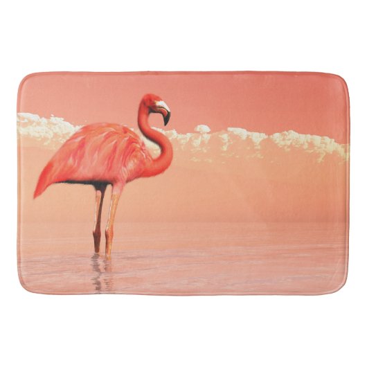 Tapis De Bain Flamant rose (Devant)