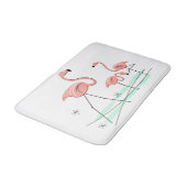 Tapis De Bain Flamant rose Ocean Trio 2 bain mat (Angle)