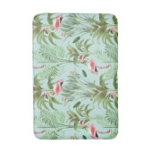 Tapis De Bain Flamant rose rose tropical (Devant (Vertical))