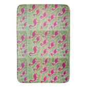 Tapis De Bain Flamant rose tropical (devant Vertical)