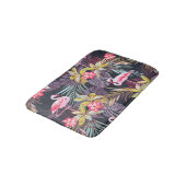 Tapis De Bain Flamant rose Tropical : Motif sans couture d'été (Angle)