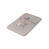 Tapis De Bain Flamants roses (Angle)