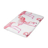 Tapis De Bain Flamants roses (Angle)