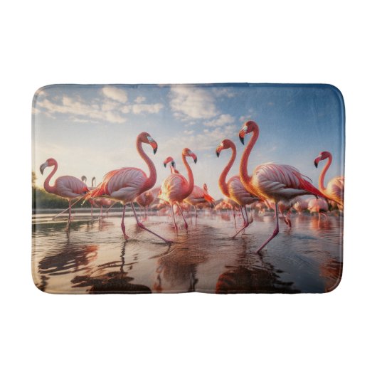 Tapis De Bain Flamants roses (Devant)