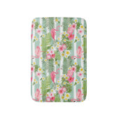 Tapis De Bain Flamants roses Et Grèves (Devant (Vertical))
