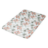 Tapis De Bain Flamants roses et palmiers (Angle)
