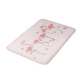 Tapis De Bain Flamants roses Pink Group (Angle)