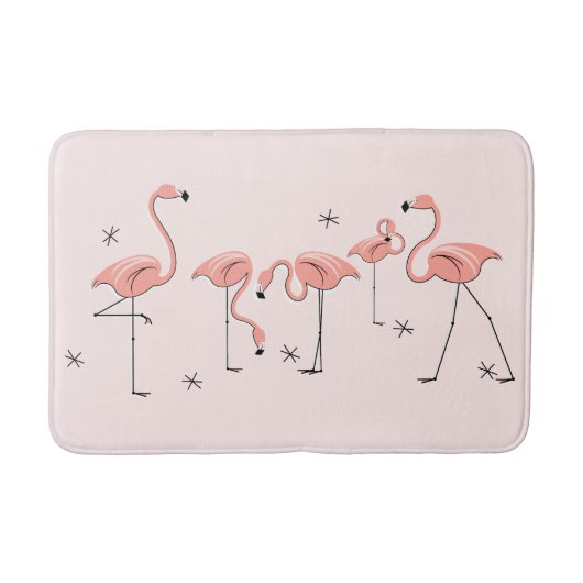 Tapis De Bain Flamants roses Pink Group (Devant)