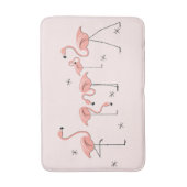 Tapis De Bain Flamants roses Pink Group (Devant (Vertical))